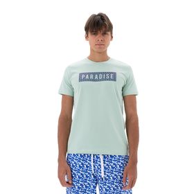 Arma Y25344451901 Yeşil-Y2 Slim Fit Bisiklet Yaka Erkek T-shirt