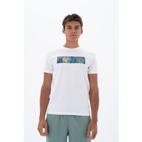 Arma Y25344452101 Beyaz-B1 Slim Fit Bisiklet Yaka Erkek T-shirt