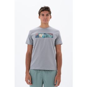 Arma Y25344452101 Gri-G2 Slim Fit Bisiklet Yaka Erkek T-shirt