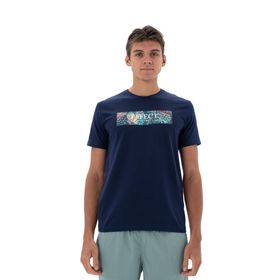 Arma Y25344452101 Lacivert-L1 Slim Fit Bisiklet Yaka Erkek T-shirt