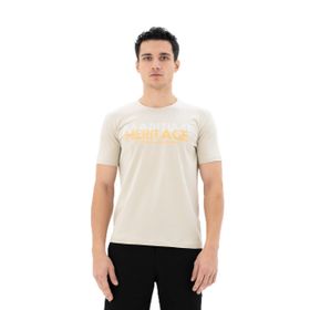 Arma Y25344452201 Bej-B1 Slim Fit Bisiklet Yaka Erkek T-shirt