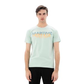 Arma Y25344452201 Yeşil-Y2 Slim Fit Bisiklet Yaka Erkek T-shirt