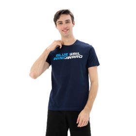 Arma Y25344452401 Lacivert-L1 Slim Fit Bisiklet Yaka Erkek T-shirt