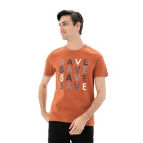 Arma Y25344452601 Pembe-P4 Slim Fit Bisiklet Yaka Erkek T-shirt