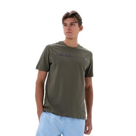 Arma Y25344870101 Haki-H1 Büyük Beden Bisiklet Yaka Erkek T-shirt