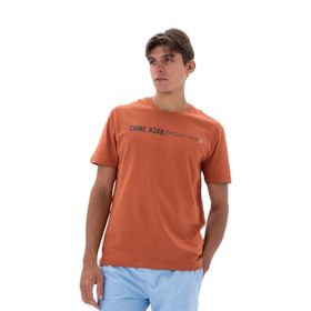 Arma Y25344870101 Pembe-P4 Büyük Beden Bisiklet Yaka Erkek T-shirt