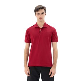 Arma Y25374303301 Bordo-B1 Regular Fit Polo Yaka Erkek T-shirt