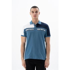 Arma Y25374303801 Mavi-M2 Regular Fit Polo Yaka Erkek T-shirt
