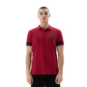 Arma Y25374304301 Bordo-B1 Regular Fit Polo Yaka Erkek T-shirt