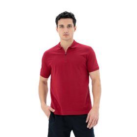 Arma Y25374304401 Bordo-B1 Regular Fit Polo Yaka Erkek T-shirt