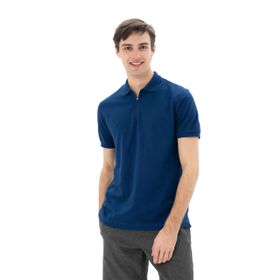 Arma Y25374304401 İndigo-İ1 Regular Fit Polo Yaka Erkek T-shirt