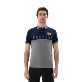 Arma Y25374304601 Lacivert-L1 Regular Fit Polo Yaka Erkek T-shirt