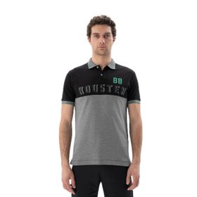 Arma Y25374304601 Siyah-S1 Regular Fit Polo Yaka Erkek T-shirt