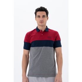 Arma Y25374304701 Bordo-B1 Regular Fit Polo Yaka Erkek T-shirt