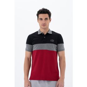 Arma Y25374304701 Siyah-S1 Regular Fit Polo Yaka Erkek T-shirt