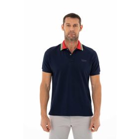 Arma Y25374305701 Lacivert-L1 Regular Fit Polo Yaka Erkek T-shirt