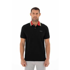 Arma Y25374305701 Siyah-S1 Regular Fit Polo Yaka Erkek T-shirt