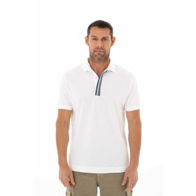 Arma Y25374306001 Beyaz-B1 Regular Fit Polo Yaka Erkek T-shirt