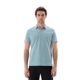Arma Y25374351501 Mavi-M24 Regular Fit Polo Yaka Erkek T-shirt