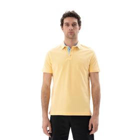 Arma Y25374351501 Sarı-S1 Regular Fit Polo Yaka Erkek T-shirt