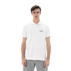 Arma Y25374351901 Beyaz Regular Fit Polo Yaka Erkek T-shirt