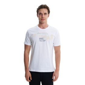 Arma Y27344406701 Beyaz-B1 Bisiklet Yaka Regular Fit Erkek T-shirt