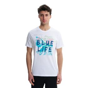 Arma Y27344407201 Beyaz-B1 Bisiklet Yaka Regular Fit Erkek T-shirt