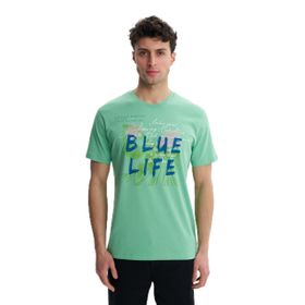 Arma Y27344407201 Yeşil-Y1 Bisiklet Yaka Regular Fit Erkek T-shirt
