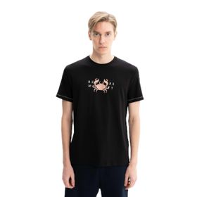Arma Y27344471201 Siyah-S1 Regular Fit Süprem Penye Bisiklet Yaka Erkek T-shirt