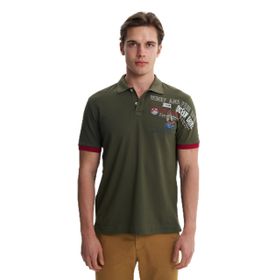 Arma Y27374307601 Haki-H1 Regular Fit Pike Polo Yaka Erkek T-shirt