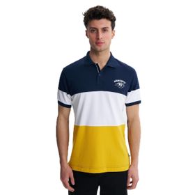 Arma Y27374308102 Lacivert-L1 Regular Fit Polo Yaka Erkek T-shirt