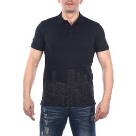 Arma Y8TYO7888 Lacivert Slim Fit Polo Yaka Erkek T-shirt