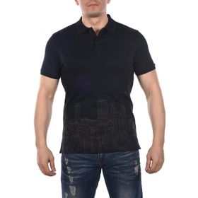 Arma Y8TYO7888 Siyah-S1 Slim Fit Polo Yaka Erkek T-shirt