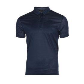 Arma Y8TYO7952 Lacivert-L1 Slim Fit Polo Yaka Erkek T-shirt