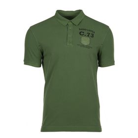 Arma Y9TYO7338 Yeşil Polo Yaka Erkek T-shirt
