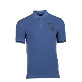 Arma Y9TYO7340 Saks Mavisi Polo Yaka Erkek T-shirt
