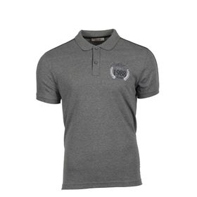 Arma Y9TYO7949 Gri Slim Fit Polo Yaka Erkek T-shirt