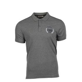 Arma Y9TYO7949 Gri Slim Fit Polo Yaka Erkek T-shirt