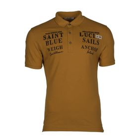 Arma Y9TYO7956 Hardal Sarısı-H1 Polo Yaka Erkek T-shirt
