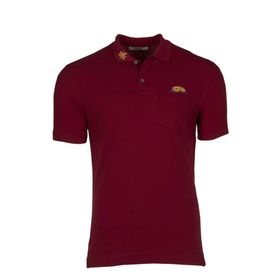 Arma Y9TYO7960 Bordo Polo Yaka Erkek T-shirt