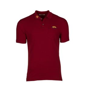 Arma Y9TYO7960 Bordo Polo Yaka Erkek T-shirt