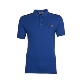 Arma Y9TYO7962 Saks Mavisi Polo Yaka Erkek T-shirt