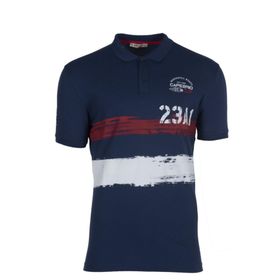 Arma Y9TYO7979 Erkek İndigo Slim Fit Polo Yaka Tişört