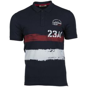 Arma Y9TYO7979 Erkek İndigo Slim Fit Polo Yaka Tişört