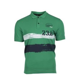 Arma Y9TYO7979 Yeşil Polo Yaka Erkek T-shirt