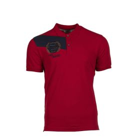 Arma Y9TYO7997 Slim Fit Polo Yaka Kırmızı K1 Erkek T-shirt