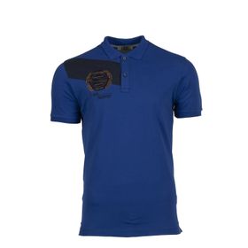 Arma Y9TYO7997 Slim Fit Polo Yaka Mavi SM1 Erkek T-shirt