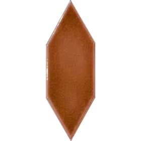 Armada Çini 05x15 cm Düz Yaprak Desen Karamel Çini Seramik Karo