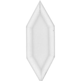 Armada Çini 05x15 cm Metro Yaprak Desen Beyaz Çini Seramik Karo