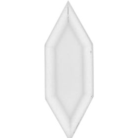 Armada Çini 05x15 cm Metro Yaprak Desen Beyaz Çini Seramik Karo